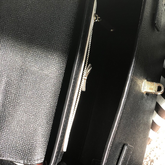 Black Henri Bendel Mini Uptown Satchel - Picture 4 of 4